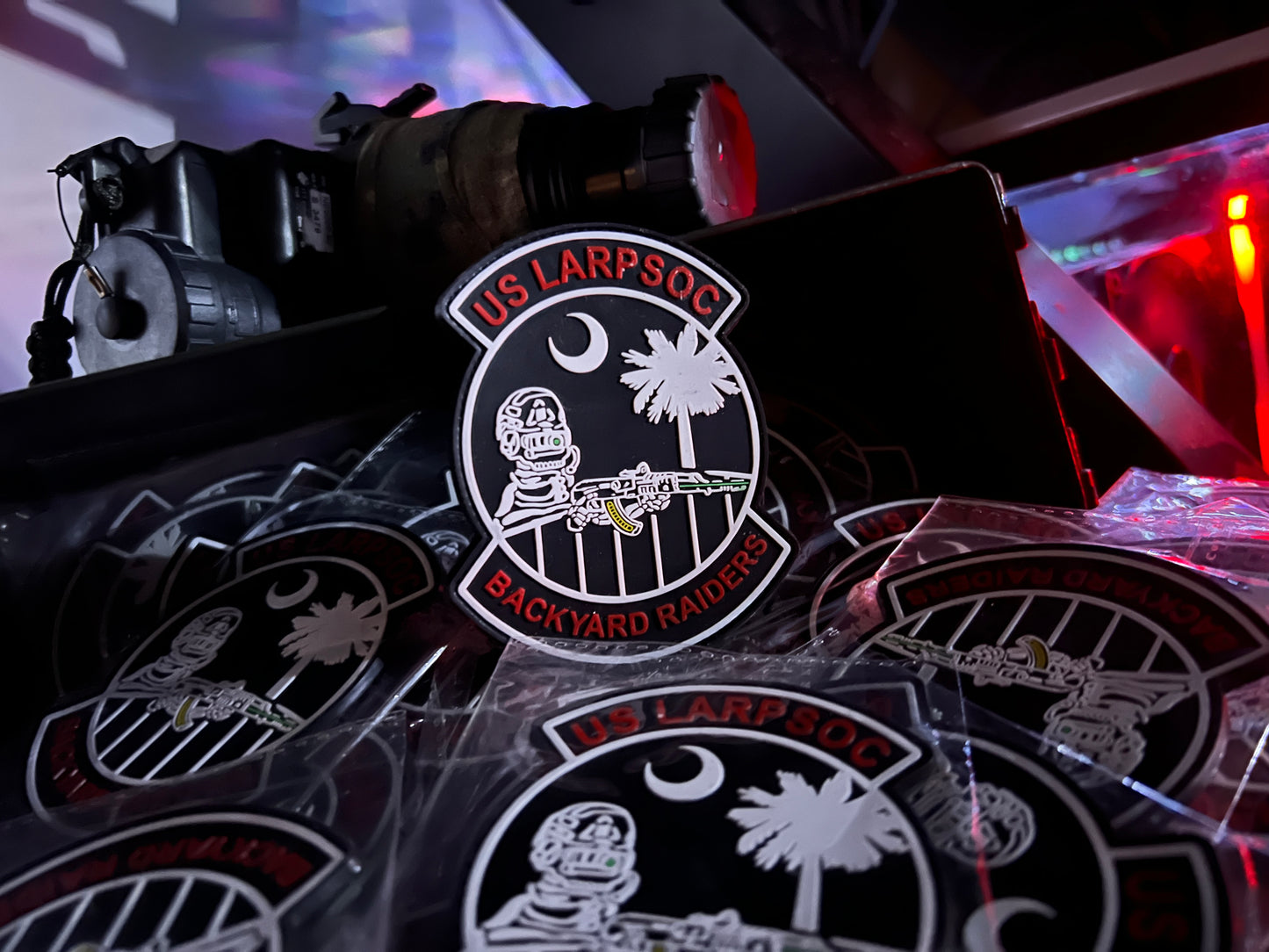 "US LARPSOC" PVC Morale Patch