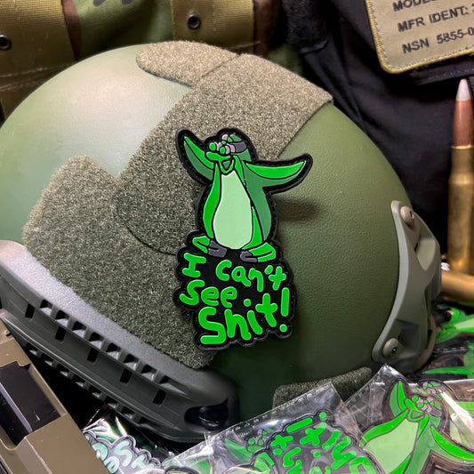 "I Can't See Shit!" PVC Morale Patch